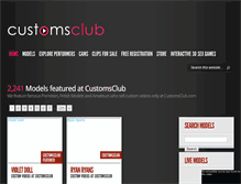 Tablet Screenshot of customvideosclub.com